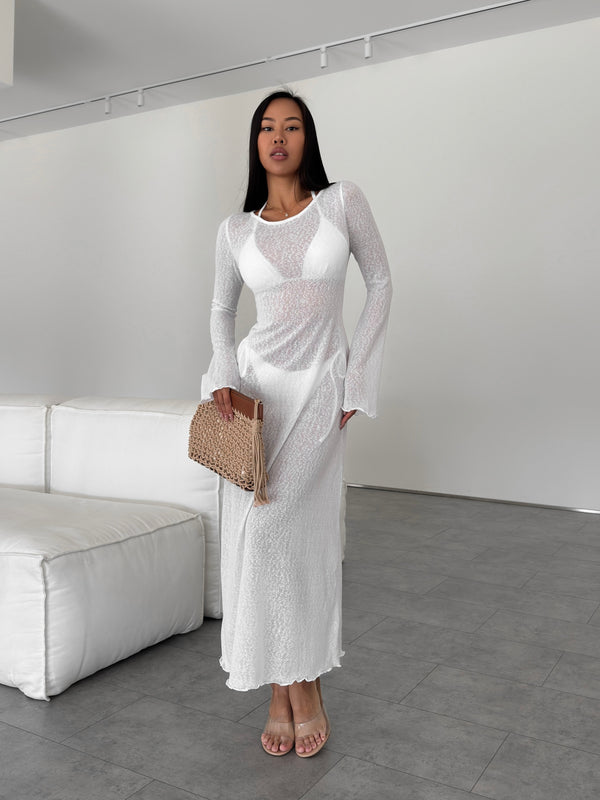 Пляжна подовжена сукня