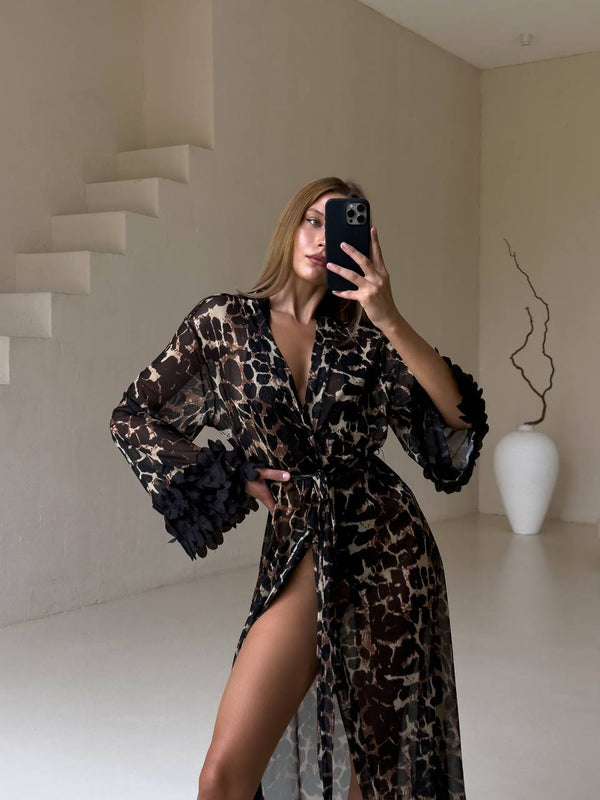 Шовковий халат